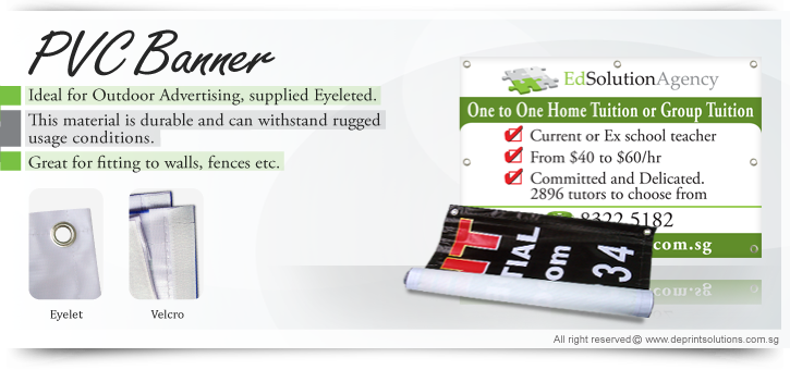 PVC Banner printing in singapore